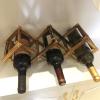 VOSAREA 2pcs Wine Rack for Home Bar Foldable Wine Storage Holder Elegant Design for Kitchen Organization view 3