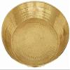 Traditional Brass Atta Parant/Parat Dough Maker Dough Kneader Indian Style Regular Use Brass Parat Size -14 Inch view 1