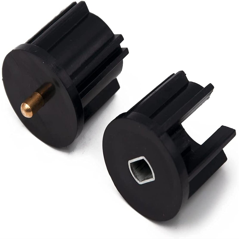 Lihopefe Clutch Plug (Diameter 38mm), Universal Replacement Part, Outdoor Sunshade or Indoor Roller Shutter Sunshade Part (Black)