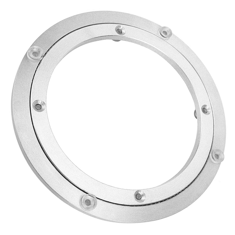 4.7 Inch - 15inch Lazy Susan Turntable, Aluminium Alloy Turntable Bearing, Swivel Base Hardware, Round Dining Table Smooth Swivel Plate For Glass, Granite Or Wood Kitchen Ding Table