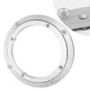 8 Inch 10 Inch 12 Inch Lazy Susan Turntable Bearing, Heavy Duty Aluminum Alloy Turntable Hardware, Round Rotating Bearing Turntable Base For Glass Granite Or Wood Kitchen Ding Table view 1