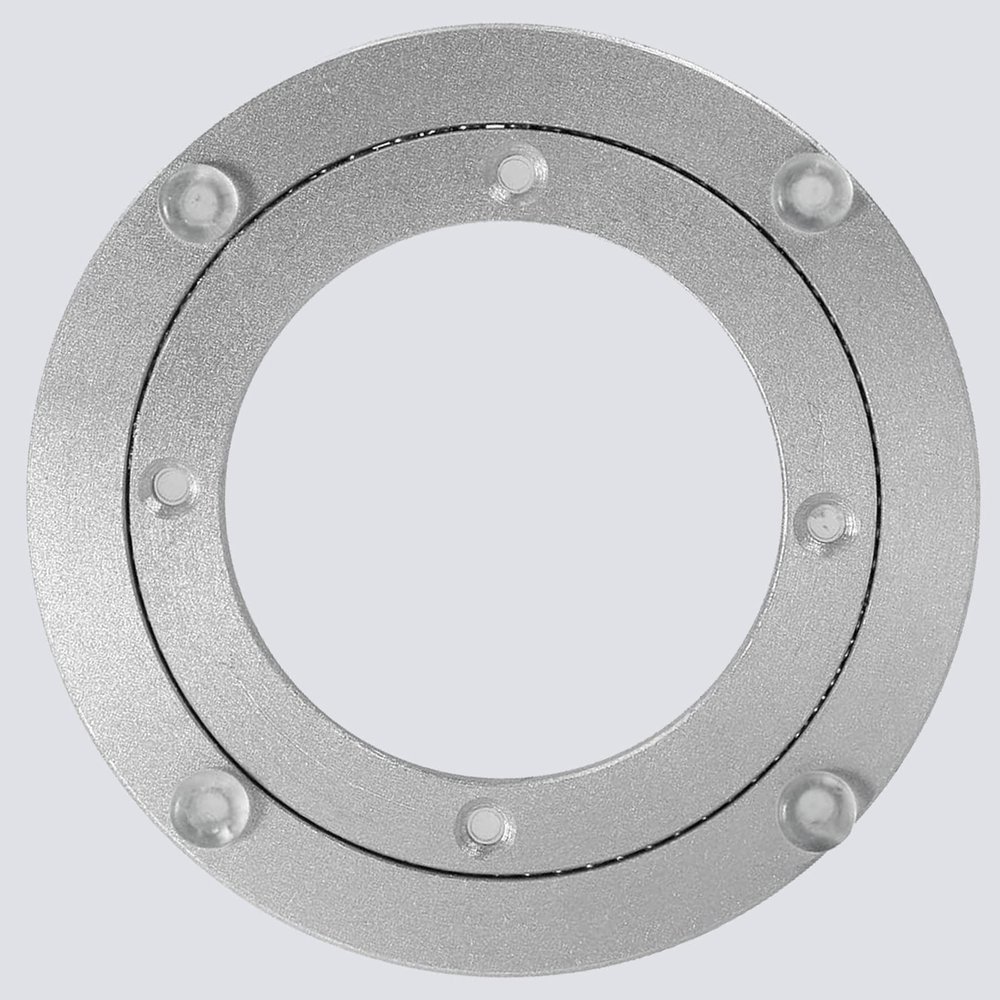 4.7 Inches - 15inches Aluminum Lazy Susan Turntable Ring, Heavy Duty Aluminum Alloy Rotating Swivel Plate - Lazy Susan Ball Bearing, For Kaleidoscopes Tabletop Serving Trade Show Display