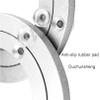 4.7 Inches - 15inches Aluminum Lazy Susan Turntable Ring, Heavy Duty Aluminum Alloy Rotating Swivel Plate - Lazy Susan Ball Bearing, For Kaleidoscopes Tabletop Serving Trade Show Display view 4