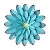 AHYS Wall Art Metal Wall Decor, 12Inch Blue - Indoor Outdoor Metal Flowers Wall Decor for Living Room Bedroom Bathroom Garden view 1