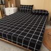 CFYCYHDZHT Bed Sheet Queen Size Waterproof Zipper Cartoon six Sided All Inclusive deep Pocket Fitted Sheets, Mattress Protector for Children's Bedroom Checkered 120cmx200cm+25cm view 1