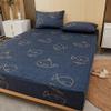 CFYCYHDZHT Bed Sheet Queen Size Waterproof Zipper Cartoon six Sided All Inclusive deep Pocket Fitted Sheets, Mattress Protector for Children's Bedroom Whale 150cmx200cm+15cm view 1