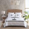 Tommy Bahama - King Quilt, Reversible Cotton Bedding, Breathable Bedding Set for All Seasons (Palm Island Green, King) view 1