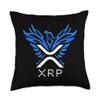 XRP - XRP Cryptocurrency - XRP Logo - Rising Phoenix - XRP Throw Pillow view 1