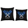 XRP - XRP Cryptocurrency - XRP Logo - Rising Phoenix - XRP Throw Pillow view 3