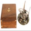 5 inches Functional Large Sundial Compass in Handcrafted Rosewood Case Top Grade Quality | Working Compass, Steampunk Accessory, Sundial Clock, Calibrated Vintage Gift Idea view 2
