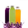 EcoQuality Empty Clear Plastic Juice Bottles with Tamper Evident Caps 16 OZ - Smoothie Bottles - Ideal for Juices, Milk, Smoothies, Picnic's and even Meal Prep Juice Containers (16 Ounce) (30) view 1