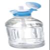 Skater PSHC5S-A Plastic Bottle with Straw Cap, 11.8 fl oz (350 ml), 16.9 fl oz (500 ml), Carrying Case Included, Gray, X White view 4