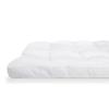 SERTA Down Illusion Soft Hypoallergenic 2 inch Pillowtop Simple Fit Mattress Topper, King, White view 4