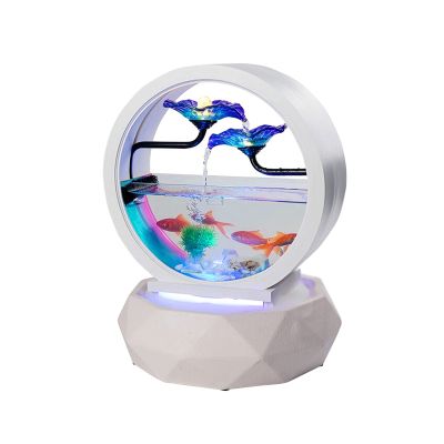 ZHANGJINYISHOP2016 Tabletop Fountains Tabletop Waterfall Indoor Fountain Home Office Landscape Decor fengshui Gift Suitable for Office Home Bedroom Desk Decoration Indoor Fountain