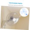 SOLUSTRE Replacement Fan for 12 Inch Electric Fan Easy Install Random Color view 2
