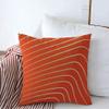 Aiiwdito Throw Pillow Cover Decorative Square Pillowcase Meat Japan Orange Sushi Red Fish Salmon Natural Food Drink Fillet Graphic Pattern Cook Restaurant Cushion Case for Sofa Bedroom Car 20x20 Inch view 1