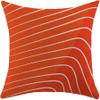 Aiiwdito Throw Pillow Cover Decorative Square Pillowcase Meat Japan Orange Sushi Red Fish Salmon Natural Food Drink Fillet Graphic Pattern Cook Restaurant Cushion Case for Sofa Bedroom Car 20x20 Inch view 2