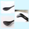 Dessert Spoons Mini Four-piece Household Restaurant Thickened Small Soup Spoon Kitchen Tool Seasoning Spoon Oatmeal Breakfast Spoon Chinese Rice Spoon Spoons (Size : Small) view 3