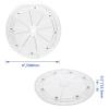 Zorveiio 8 Inch 1Pcs Acrylic Turntable Organizer, Clear Rotating view 3