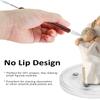 Zorveiio 8 Inch 1Pcs Acrylic Turntable Organizer, Clear Rotating view 4