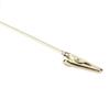 Cyrank 10Pcs Metal Table Number Holders Mini Place Card Holders Gold Desktop Business Picture Message Card Holder view 3