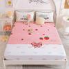 CFYCYHDZHT Comfy Sheets Soft Comfortable Printed Mattress Protector, Cartoon Animation Cotton Fitted Sheets for Children's Bedroom Pink 120200cm view 1