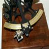 Antique Vintage Nautical Reproduction Sextant Working Navy Navigation with Wooden Box view 4