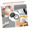 EXCEART Powder Makeup Powder Container Metal Tin Cans 10Pcs 15ml Aluminum Round Tin Cases with Lids Empty Cosmetics Container with Screw Lids Candy Tanks present Jars view 2