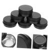 EXCEART Powder Makeup Powder Container Metal Tin Cans 10Pcs 15ml Aluminum Round Tin Cases with Lids Empty Cosmetics Container with Screw Lids Candy Tanks present Jars view 4