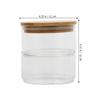DOITOOL Glass Salad Bowl with Lid 4.72 Inch Food Storage Container for Kitchen Prep Fruit Serving Meal Prep and Home Kitchen Organization view 3