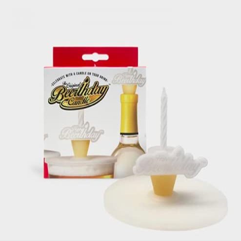 The Original Beerthday 1000529665 Beer Day Candle - Pack of 24