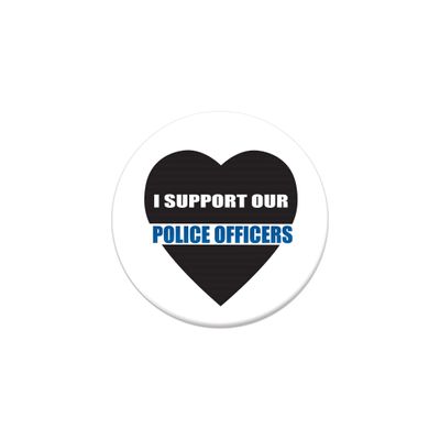 The'I Support Our Police Officers Button