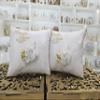 A&C Quinceaeras and More Wedding Pillow, Wedding Kneeling Pillow, Wedding Gift, Wedding Decorations 552 (Ivory Silver, Album) view 2
