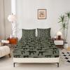 Erosebridal Machine Guns Bed Sheet Set Twin Size for Boys Teens Men view 4