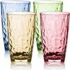 16 oz Plastic Tumblers Drinking Glasses, Clear Acrylic Drinking Cups Wine Glasses Beverage Cups Tumbler for Poolside Party, Outdoor&Indoor, Stackable, Dishwasher Safe, Easy to Clean, Large Capacity view 1