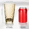 16 oz Plastic Tumblers Drinking Glasses, Clear Acrylic Drinking Cups Wine Glasses Beverage Cups Tumbler for Poolside Party, Outdoor&Indoor, Stackable, Dishwasher Safe, Easy to Clean, Large Capacity view 3