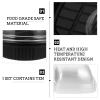 Luxshiny Disposable Roasted Chicken Box with Lid 10.24X7.68X3.54 Inches Take-Out Food Container Heat Resistant Food Grade Plastic for Restaurant and Home Use view 3