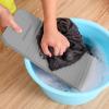 DOITOOL 1pc Creative Household Washboard Compact Laundry Scrubbing Board for Easy Hand Washing Non- Design Space-Saving Storage for Travel and Home Use view 2