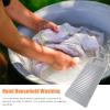 DOITOOL 1pc Creative Household Washboard Compact Laundry Scrubbing Board for Easy Hand Washing Non- Design Space-Saving Storage for Travel and Home Use view 4
