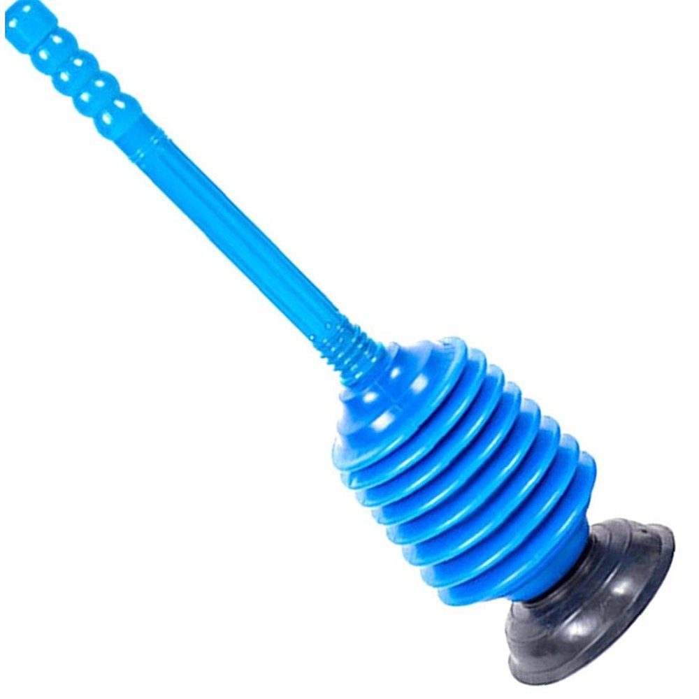 Toilet Plunger Pump Sink Dredging Device Toilet Vacuum Sucker Bathroom Cleaning Tool for Bathtubs Showers 51cm