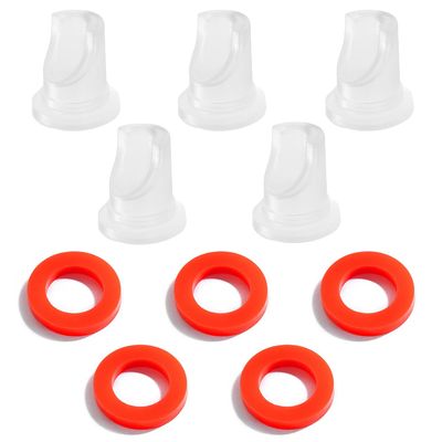 5 Beer Keg Coupler Check Valve&Washer Gaskets for Sankey Couplers D Type