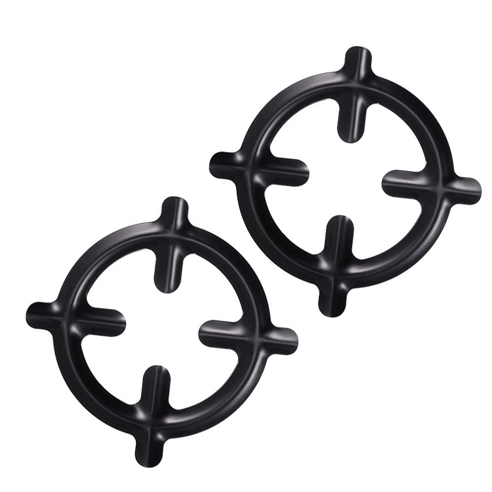 Gas Stove Holder for Coffee Pot 2 Cup Maker Burner Ring Support Stove Top Pot Grate Holder Kitchen Cooking Stability 6.22X6.22X0.19In 2 Pack