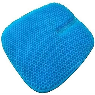LJYT Indoor Office Chair Cushions, Gel Chair Cushions, Non-Slip Cushions, Honeycomb Breathable Design, Can Absorb Pressure Points, Can Be Used for Work, Desks, Games and Home Office Supplies