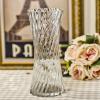 Rotating Glass Vase, Multifunction Decorative Vase Fresh Flowers Hydroponic Vase Dining Table Banquet Table Decoration Vase(Size:10 * 25CM) view 4