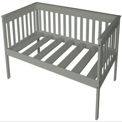 Furniture Barn USA Pine Twin Mission Daybed, Graphite