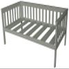 Furniture Barn USA Pine Twin Mission Daybed, Graphite view 1