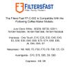 FiltersFast FF-C-002 Coffee Maker Water Filter, Coffee Machine Filter Commercial Cartridge, 3-Pack view 2