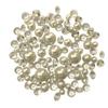 100 Floating Ivory Pearls with Ivory Sparkling Gems- Large Sizes- Fills 2 Gallons of The Floating Transparent Water Gels for Your Vases- with Pre-Measured Prep Bags for Best Results! view 2