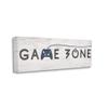Stupell Industries Game Zone Video Gamer Phrase Rustic Blue Controller view 1