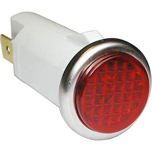 Exact FIT for Bloomfield 2J-31157 Signal Light 1/2" RED 250V - Replacement Part BY MAVRIK